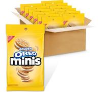 OREO Minis Golden Sandwich Cookies, 12 sachets de 3 oz | Biscuits en vrac certifiés casher