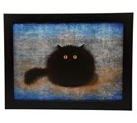 Oreo Plateau à genoux rembourré pour ordinateur portable avec coussin Cadre en bois fait à la main