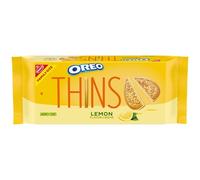 OREO Thins Biscuits sandwich à la crème au citron, taille familiale, 334 g