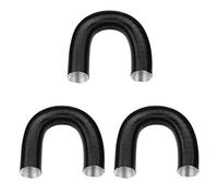 ORETG45 42/60/75mm Tuyau D'admission D'air Ondulation De Feuille D'aluminium, Air Ducting Outlet Tuyau Parking Brûlure Réparation Pièce Pour Chauffage D'air Chaud