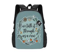 OREURUIK Bottle It Up Cartable Sac à Dos Sacs de Mode Notre Drapeau Signifie la Mort Ofmd Stede Bonnet Rhys Darby David Jenkins