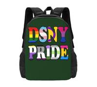 OREURUIK Dsny Pride Drapeaux Cartable Sac à Dos Sacs de Mode Dsny Pride Égalité Lesbienne Gay Bisexuel Pansexuel Femmes Hygiène