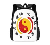 OREURUIK Jkd Jeet Kune Do Logo Cartable Sac à Dos Sacs de Mode Jkd Jeet Kune Do Kung Fu Arts Martiaux