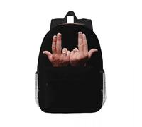 OREURUIK Jul Sign Sac à Dos Daypack Grande capacité Garçons Filles Bookbag Sacs à bandoulière pour Hommes Femmes Enfants Sac d’école