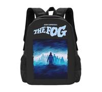 OREURUIK Le Brouillard Illustration avec Titre - Cartable Sac à Dos Sacs de Mode Ils vivent Charpentier Science-Fiction
