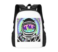 OREURUIK Mon Petit Cousin Pas si bébé Voulait Cela sur Un t-Shirt Cartable Sac à Dos Sacs de Mode Espace Arc-en-Ciel