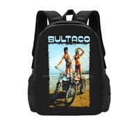 OREURUIK No Puedes Enseñarle Nuevos Trucos A Un Perro Viejo Camiseta Esencial Cartable Sac à Dos Sacs de Mode Bultaco
