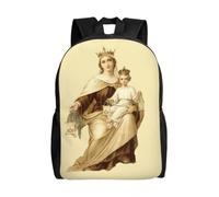 OREURUIK Personnalisé Notre-Dame du Mont Carmel Voyage Sac À Dos École Ordinateur Sac À Dos Vierge Marie Collège Étudiant Sacs À Dos