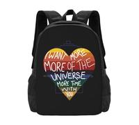 OREURUIK Plus de Temps avec Vous Thasmin Coeur Citation Treize Police boîte Cartable Sac à Dos Sacs de Mode Thasmin treizième Docteur