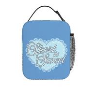OREURUIK Sabrina Carpenter Short N Sweet Sac à Lunch Isotherme Conteneur à déjeuner de Grande capacité Sac Thermique Boîte à Lunch fourre-Tout Sacs de Stockage des Aliments
