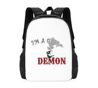 OREURUIK Sticker Luci Che Fuma Désenchantement. Cartable Sac à Dos Mode Sacs Blackcat Gattonero Désenchantement Demon Bean