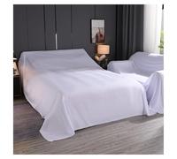 OREZAUQS Dust Sheets for Furniture，Dust Cover，Large Dust Sheets，Dust Covers for Furniture,Light Dust Sheet for Furniture (White,2.4 * 3.5 m)