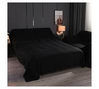 OREZAUQS Dust Sheets for Furniture，Dust Cover，Large Dust Sheets，Dust Covers for Furniture,Light Dust Sheet for Furniture (Black,2.4 * 2 m)