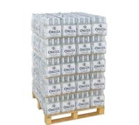 OREZZA Eau minérale naturelle gazeuse corse - Palette complète 504 bouteilles (84 packs de 6x1L) - Bouteilles plastique PET - Restauration, CHR et Collectivités (Palette (504 Bouteilles))
