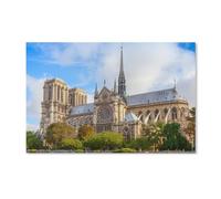 ORFBKGhfb Kits De Peinture Diamant 5D Pour Adultes，Notre Dame De Paris France，Diamond Painting_Adulte Diamond Painting Strass Cristal Complet Kits Art De La Mosaïque Halloween Cadeau（40x40cm-E20