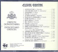 Orfeon Donostiarra - Euskal Kantak [Import]