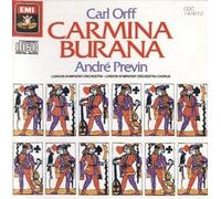 ORFF : Carmina Burana - Andre Previn, LSO - EMI / 1986 / CD