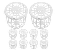 ORFOFE 10 Pièces Boîtes de Nidification pour Oiseaux Plastique Nichoirs pour Canaris et Perroquets Accessoires de Nidification pour Cage Favorisant la Reproduction Stabilité des Nids