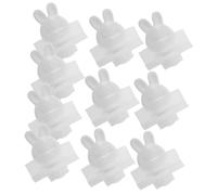 ORFOFE 10 Pièces Bouchon Plastique pour Bouillotte Lot de Bouchon Étanche Réutilisable pour Sacs Eau Chaude Remplacement Pratique et Résistant pour Usage Domestique