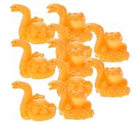ORFOFE 10 Pièces Breloques Serpent DIY Résine Légère Pendentifs Signe Chinois Décoration Suspendue pour Fête Du Printemps et Accessoires Personnalisés