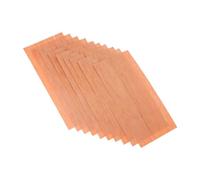 ORFOFE 10 pièces Cèdre pour Cave à Cigares Accessoires Humidificateurs pour Boîte à Cigare Feuilles de Cèdre pour Humidificateur Dimensions Épaisseur Protection et Parfum