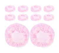 ORFOFE 10 Pièces Filets à Cheveux Invisibles pour Chignon de Ballerine, Maille Douce et Confortable, Accessoires Fiables en Tissu Rose pour Coiffure Relevée de Filles au Ballet