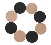 ORFOFE 10 Pièces Jeu de Sling Puck Bois Accessoires Échecs Interactifs Bois Naturel Jeu de Coordination pour Familles et Événements Sociaux