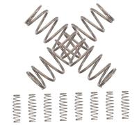 ORFOFE 10 pièces Ressorts de Sécateur Acier Inoxydable Ressort de Rechange Volute pour Cisaille de Jardinage pour Sécateur Précision Adapté Aux Cisailles Élagage