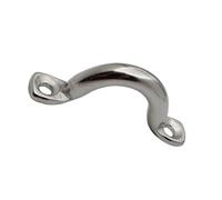 ORFOFE 10 Poignées en Acier Inoxydable 316 de Bosse U, 5 Mm, Lot de 10 Pièces, Accessoires pour Bateau, Kayak et Canoë, Quincaillerie Marine pour Navigation de Plaisance