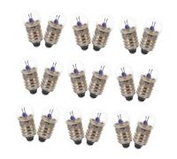 ORFOFE 100 Pièces Ampoules Miniatures à Vis Lot pour Expériences Stem Kit Circuit École Laboratoire Ampoules Incandescentes Compactes pour Consommables Scientifiques