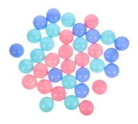 ORFOFE 100 pièces Boules en Plastique Macaron Couleur Boules pour Fosse à Balle Jouets Colorés Résistants pour Garçon Fille pour Aires de Jeux à Balles