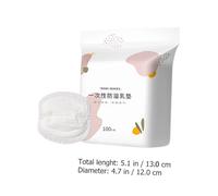 ORFOFE 100 pièces Coussinets Allaitement Jetables Confortables et Respirants Protection Fuites pour Allaitantes Design Discret et Doux pour Usage