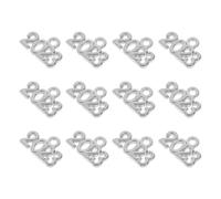 ORFOFE 100 pièces Pendentifs Alliage Antique pour Création Bijoux DIY Charms Souvenirs Nouvel An Accessoires Bracelet et Bangle Breloques Fantaisie Polyvalentes