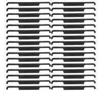 ORFOFE 100 Pièces Vehicle Seat Mat Hooks Auto Cushion Plastic Fastener for Seat Pad Retainer Installation Replacement Accessories