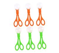 ORFOFE 12 pièces Attrape-Insectes Grand Format pour Garçon Fille Ciseaux Pratiques Orange et Vert Outil Exploration Nature pour Garçon Fille Apprentissage Motricité Fine et Découverte