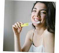 ORFOFE 12 pièces Lot de Brosses à Dents Pliables Portables avec Poils Doux Ergonomiques Ventilation pour Séchage Rapide pour Soins Dentaires Personnels Voyage Couleur Couleur Aléatoire