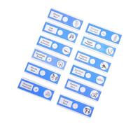 ORFOFE 12 pièces Lot de Lames de Microscope Plastique Préparées Spécimens Animaux Assortis Sécurisées pour Garçon Fille Échantillons Clairs et Faciles à Observer pour Études Biologiques
