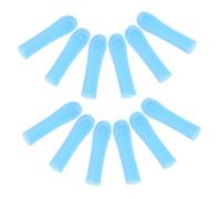 ORFOFE 12 pièces Silicone Ear Scoop Replacement Tips Soft Reusable Ear Wax Remover Covers Portable