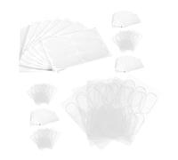 ORFOFE 120 Pièces Transparent Silicone Ear Support Tapes Frosted Cosmetic Elf Ear Correction Patches Portable Invisible Stickers For Daily Use