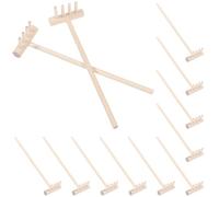 ORFOFE 12pièces Lot de Râteaux à Sable Zen Bambou Mini Outils pour Jardin Zen Et Table à Sable Accessoires pour Ornement De Service à Thé