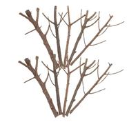 ORFOFE 15 Pièces De Cône De Pin De Noël Décor De Noël Séchés Cônes Petit Pommes De Pin Verdure Décor De Corne Faux Tiges Artisanat Journal