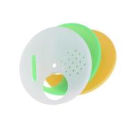 ORFOFE 15 Pièces Disques Dentrée Ronde pour Ruche Portes Dentrée Plastique pour Nid Dabeille Contrôle Daccès Souris pour Apiculture Accessoires Matériel Apicole Blanc Vert Jaune