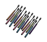 ORFOFE 15 Pièces Lot Brosses à Dents Portables Souples Massage des Gencives Nettoyage Pack pour Soins Bucco Dentaires Quotidiens
