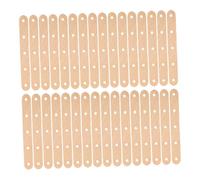 ORFOFE 150 Pièces Bâtons avec Trous pour Loisirs Créatifs Bâtons de Glace Naturels et pour Projets DIY Accessoires Artisanaux Polyvalents pour Garçon Fille et Adultes