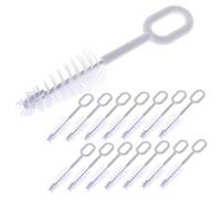 ORFOFE 15pièces Lot De Brosses Pour Biberons Et Bouteilles Avec Poils Tendres Brosse Fine Longue Pour Nettoyage Des Tétines Gourdes Et Mugs Facile à Ranger Et Protéger Les Ustensiles