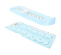 ORFOFE 1ensemble Set De Mesure De Pour Garçon Fille Autocollants Muraux Cartoon Avec Règle De Mesure Et Précise Décoration Amusante Et Pratique Pour Chambre Garçon Fille