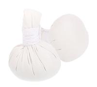 ORFOFE 2 pièces Balles de Massage à Base de Plantes Chinoises Boules Chauffantes de Spa Thaï Compresses Chauffantes Polyvalentes pour Soulager Fatigue et Douleurs Musculaires
