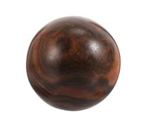 ORFOFE 2 pièces Balles de Massage Bois pour Mains Boules Acupression Portables pour Exercices de Rééducation Main et Poignet Outils de Massage pour Soulager le Stress et Renforcer les