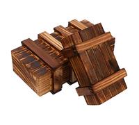 ORFOFE 2 pièces Boîte Bois Secrète avec Tiroir Sécurisé Éducatif Sensoriel pour Garçon Fille Cachette Compacte et Puzzle Encastrement Garçon Fille