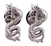 ORFOFE 2 pièces Boucles Oreilles Unisexes Dragon Créatives Acier Inoxydable Design Élégant et Original Bijoux pour Hommes et Femmes pour Style Quotidien et Fêtes